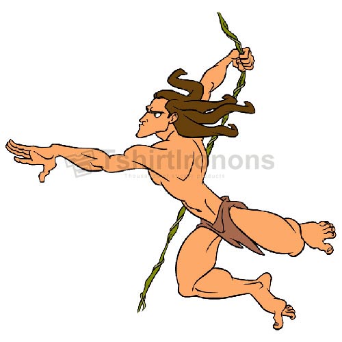 Tarzan T-shirts Iron On Transfers N6430 - Click Image to Close